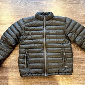 Marmot down puffer jacket size large